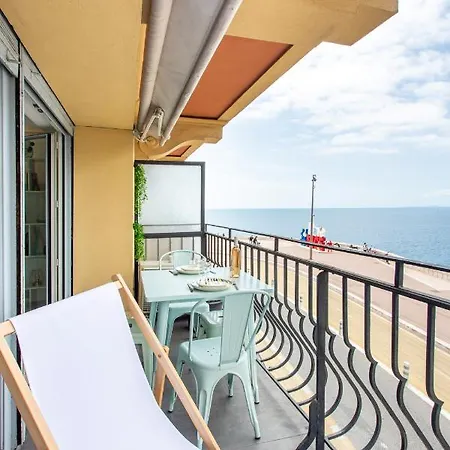 I - Face Mer, Design, Terrasse, Asc, Wifi, Clim * نيس
