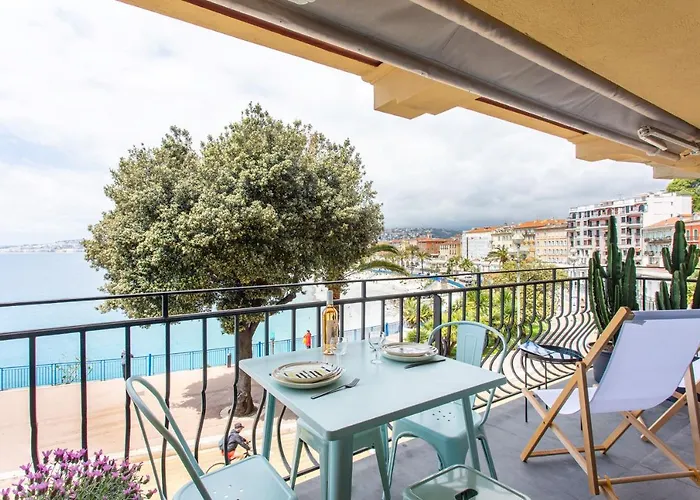 아파트 I - Face Mer, Design, Terrasse, Asc, Wifi, Clim 니스