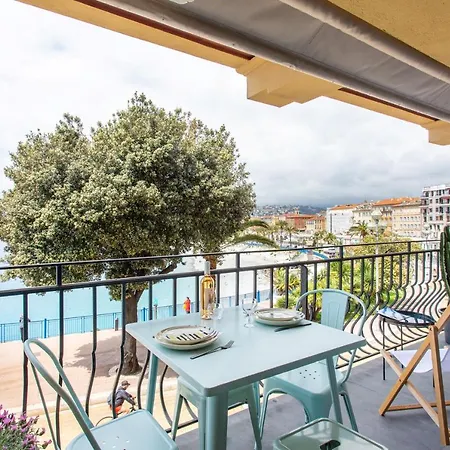 דירה I - Face Mer, Design, Terrasse, Asc, Wifi, Clim ניס